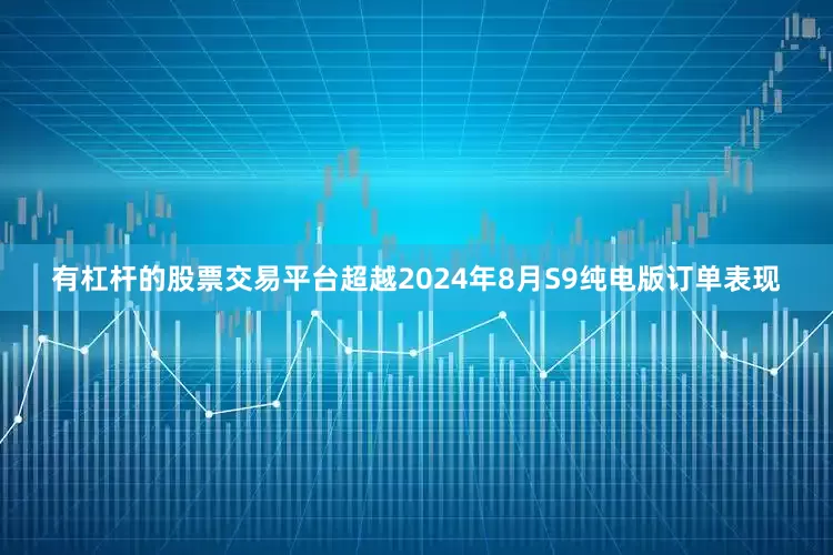 有杠杆的股票交易平台超越2024年8月S9纯电版订单表现